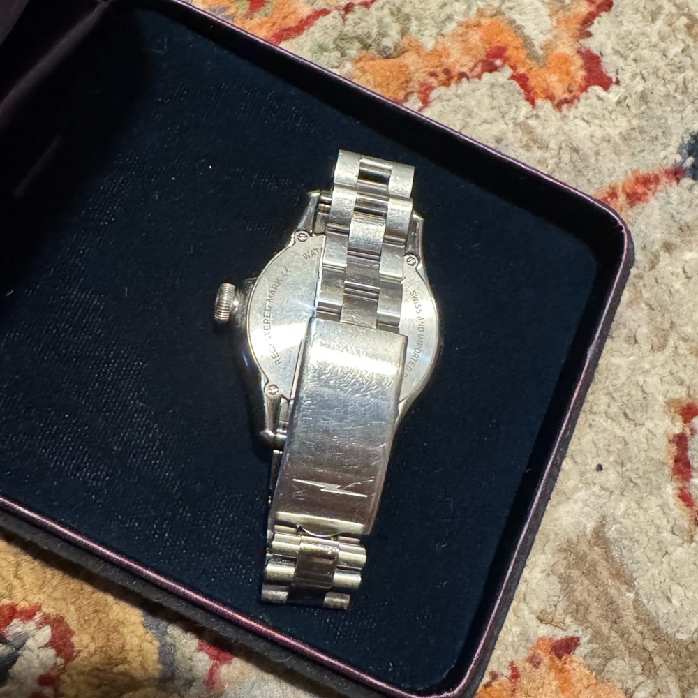 Shinola Aragonite 705 Detroit Watch Limited Japan Silver Tone Womens - Picture 6 of 9